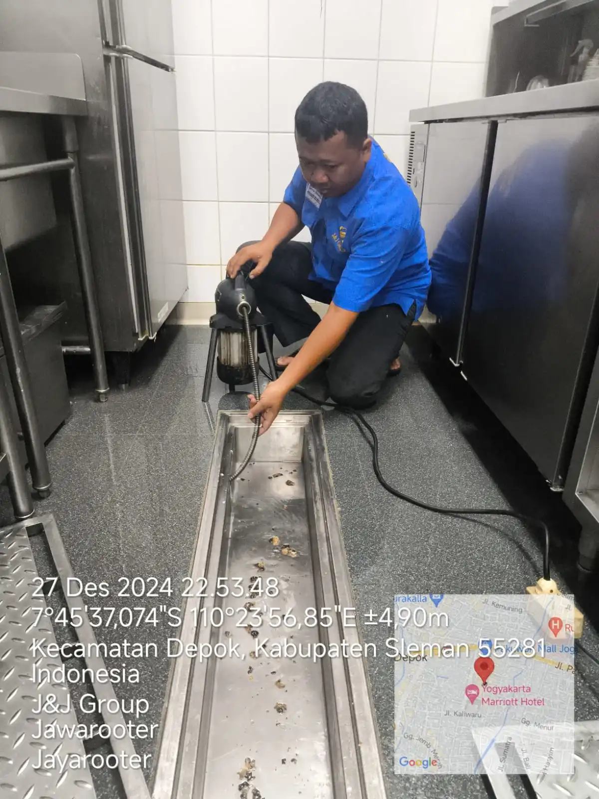 Layanan Rooterin mengatasi saluran pipa mampet tanpa bongkar